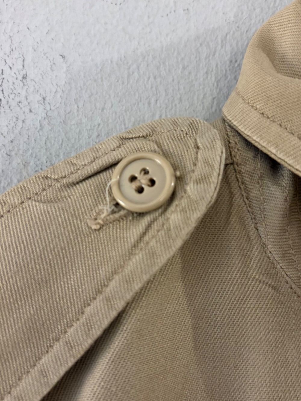 Vintage 1950s USAF US Air Force Khaki Safari Field Jacket - Picture 8 of 11